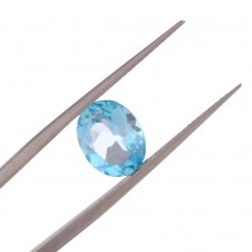 Овал Топаз London Blue 10X8 мм