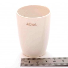 Тигель фарфоровый 40 ml D 38 mm x H 55 mm